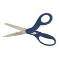 thumbnail image 6 of (3 pack) Westcott 8 Inch Titanium Bonded Scissors with Straight Blue Handle, 6 of 12