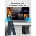 thumbnail image 2 of TRAHOO-RMT-AH500U Télécommande de Remplacement Compatible avec Barre de Son Sony HT-S350 HT-SD35 SA-S350 SA-SD35 SA-WS350 SA-WSD35, 2 of 4