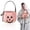 Pink, variant on Halloween Pumpkin Basket 7.9 x 5.12 Inch Pastel Small Pumpkin Basket Trick or Treat Buckets Goodie Candy Gift Bags with Handle for Halloween Exchange Supplies(1Pc,Pink)