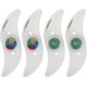 thumbnail image 2 of Paquete de 4 luces LED para ruedas (verde + multicolor), radios para ruedas de bicicleta para MTB, bicicleta de montaña, ciclismo, adultos y niños, 3 modos intermitentes, 2 of 5
