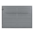 thumbnail image 3 of Full Size Murphy Bed Wall Bed, Grey, 3 of 14
