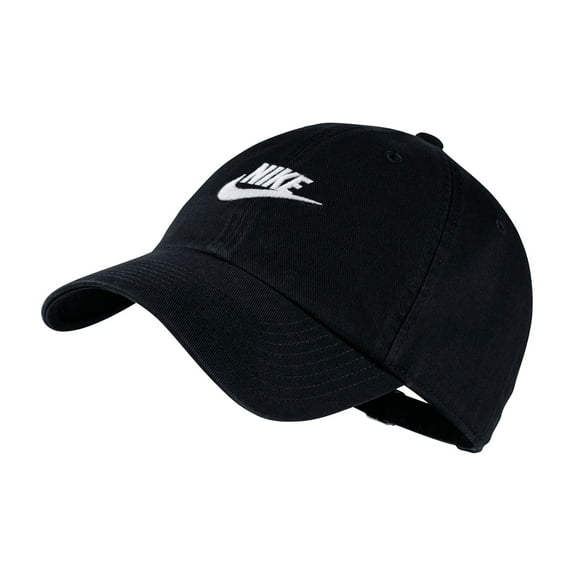 Nike Sportswear H86 Washed Futura Men's Adjustable Hat Cap Black/White 913011-010