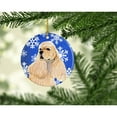 thumbnail image 2 of Carolines Treasures SS4660-CO1 Cocker Spaniel Winter Snowflakes Holiday Christmas Ceramic Ornament, 2 of 2