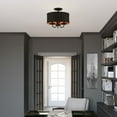 thumbnail image 7 of Livex Lighting - Winchester - 3 Light Semi-Flush Mount In Transitional Style-11, 7 of 7