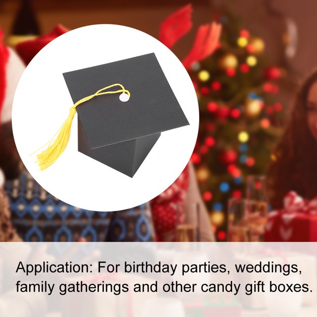 Caja de dulces con tapa de graduación caja de dulces con tapa caja de dulces impermeable y a prueba de polvo multifuncional para fiesta en casa ANGGREK Otros
