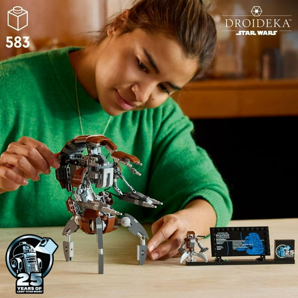 LEGO Star Wars Droideka Model for Build and Display, Collectible