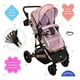 thumbnail image 2 of Carriola 6 En 1 | Base Mecedora | Autoasiento | Amalfi Ibaby rosa, 2 of 10