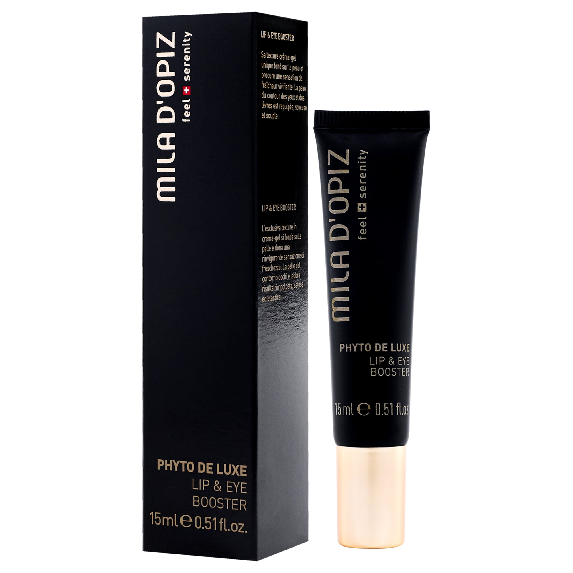 Phyto De Luxe Lip and Eye Booster by Mila D Opiz for Women - 0.5 oz Moisturizer