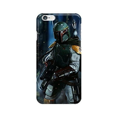 Ganma Case For iPhone 6 Plus 5.5inch Case The Best 3d Full Wrap Case For iPhone Case Star Wars Boba (Best Boba Fett Deck)