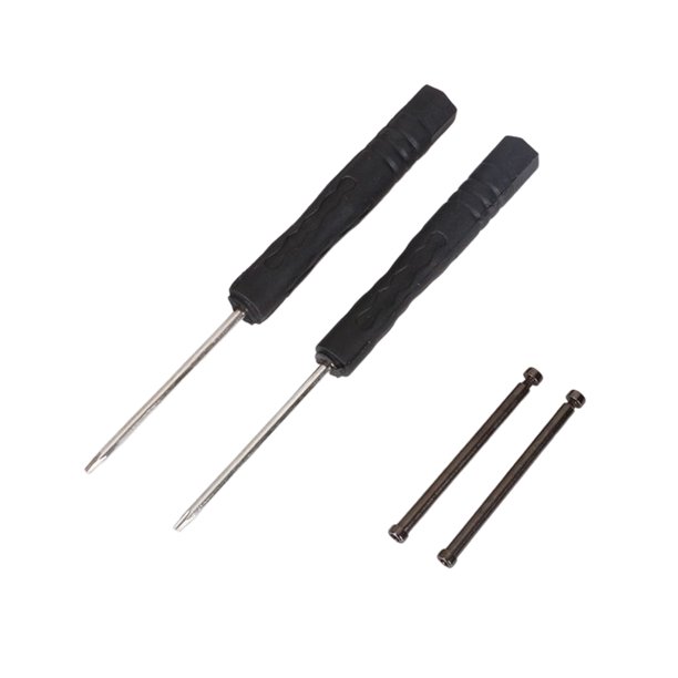Speravity Reloj tornillos barras de acero inoxidable portátil reparación de relojero herramienta de mantenimiento piezas de repuesto para Type1