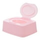 thumbnail image 4 of GOOHOCHY Caja de toallitas húmedas para bebé con tapa abatible, a prueba de polvo, dispensador de algodón de maquillaje, portátil, recargable, para guardería, baño, viajes, 4 of 8