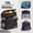 Blue/Black-16L, variant on Lunch Box For Men & Women - Expandable 16l Double Deck Insulated Cooler Bag Work  Construction 12-hour Shifts Heavy Duty Leakproof Large Meal Prep Tote With Shoulder Strap