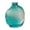 B, variant on Teal Glass Bud Vase, Minimalist Irregular Flower Vase for Hydroponics, Organic Shaped Small Glass Bottle for Single Stem, Tabletop Decor, 1 Pack