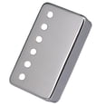 thumbnail image 2 of 50/52mm Metal Humbucker Pickup Cover For LP Style Electric Guitar Silver Black, 2 of 6