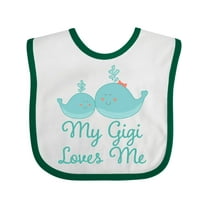 Inktastic My Gigi Loves Me Boys or Girls Baby Bib