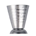 thumbnail image 1 of 75ml de acero inoxidable escala de medición de jigger de cocktail bebida de vino Shaker Pub Bar Cup Tumblerful Staup Dido Hogar, 1 of 6