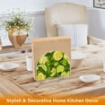 thumbnail image 5 of Napkin Holder for Table Lemon Slices and Leaves Acrylic Clear Tissue Dispenser Stand Kitchen Dining Bar Tabletop Picnic Restaurant Decor, 5 of 9