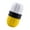 yellow and white, variant on Double head 5/6 line Stamp Tool Music Notation Stamp Roller Handwriting Lines Stamp for Five/Six Line Imprints Writing