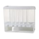 thumbnail image 2 of Dispensador de alimentos secos de 6 rejillas Macarena dispensador de cereales Blanco, 2 of 5