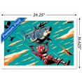 thumbnail image 3 of Fortnite - Lazershark Loading Screen Wall Poster, 14.725" x 22.375", Framed, 3 of 6
