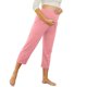 thumbnail image 5 of WILLBEST Leggins Deportivos Mujer Yoga Color Sólido Mujeres Capri Pantalones Entrenamiento Embarazo Maternidad Capri Pantalones Pantalones Con Bolsillo, 5 of 6