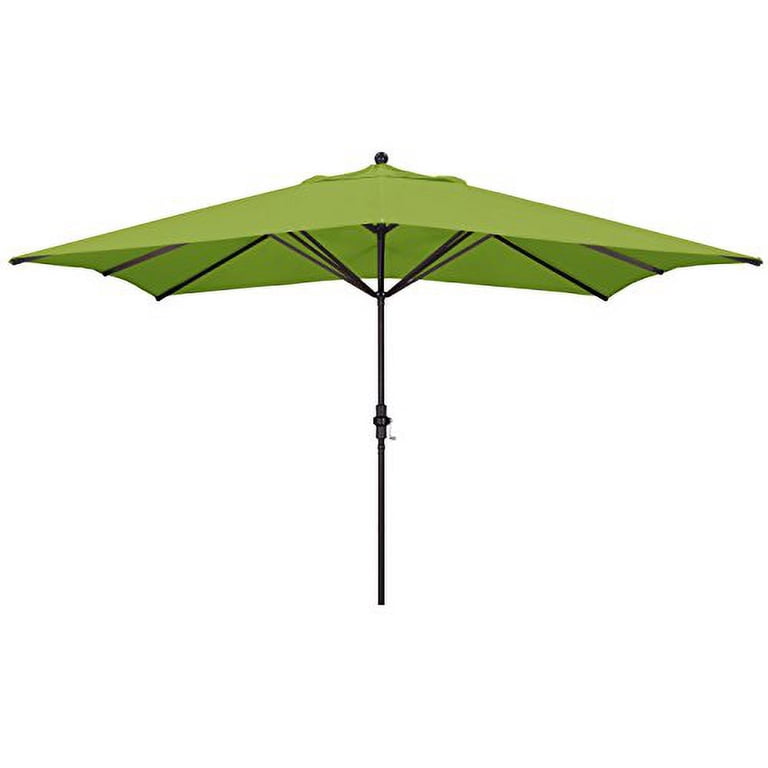 canvas rectangular patio umbrella AKZ PLUS 10x13' Cantilever - Black Frame & Granite Canopy KEY DETAILS Aluminum pole Wholesaleteak Outdoor Patio Teak Wooden