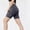 Gray, variant on Rezuofi 2 Pcs Women Sauna Sweat Shorts Lower Body Shaper Gym Workout Suit Waist Trainer Slimming Shapewear Exercise Fitness