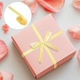 thumbnail image 4 of HONITANO Present Wrapping Ribbon Polyester Yellow For Easter 1 Roll 17.68X0.39X0.04In, 4 of 11