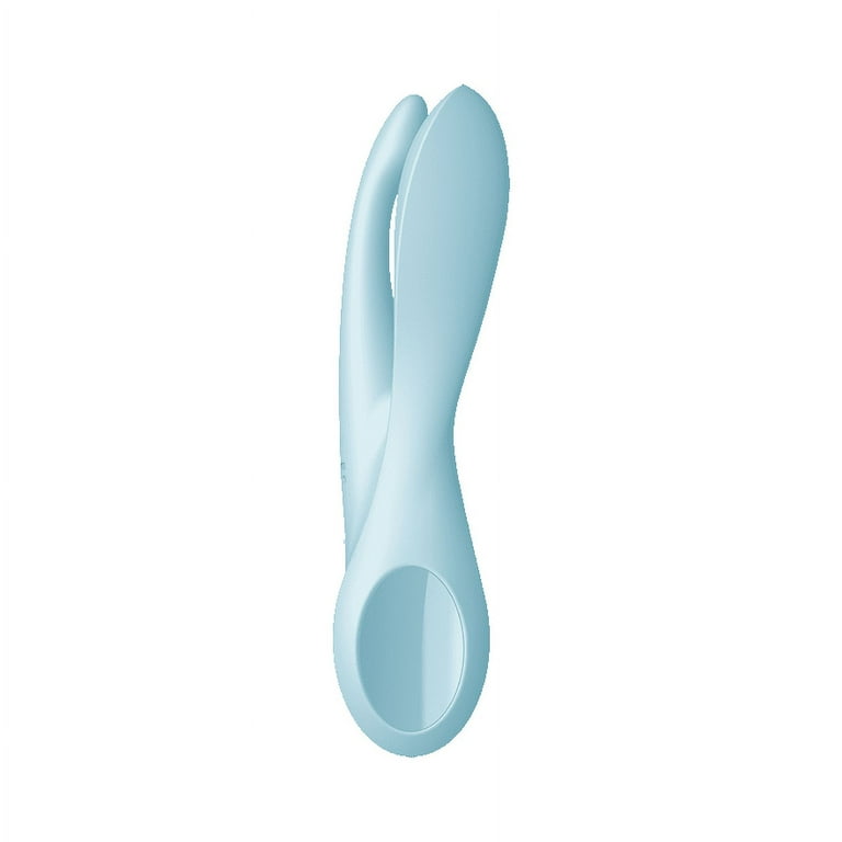 Satisfyer Threesome 1 Lay-On Vibrator - Powerful Vibrating Clitoral and  Labia Stimulator, Personal Massager, Sex Toys for Women - Waterproof,  Rechargable (Blue) - Walmart.com