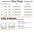 thumbnail image 3 of YABCSAZ Bras for Women Plus Size Push Up Sports Bra High Lift Stretch Comfy Close Breast Tops Lace Floral Side Full-Coverage Breathble Underwear Four Breastfeeding Bralette Gifts for Women, 3 of 3