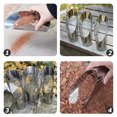 thumbnail image 3 of Palabra de aceite portátil de acero inoxidable Sifter Sifter Diseño de aceite de aflojamiento para plantar y trasplante, 3 of 8