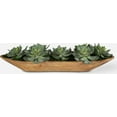 thumbnail image 5 of Uttermost 60205 Yuma 8" Tall Wood Faux Flora Planter - Natural, 5 of 5