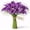 15, Purple, variant on Giltpeak 13.7" Artificial Calla Lily Flowers, 30PCS Bouquet Faux Branches Fake Flower Soft Real Touch for DIY Wedding Bouquet Party Home Decor (15, Black)