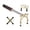 Light Pink, variant on Pool Cue Bridge StickRetractable Set with Removable Bridge Heads, 5 Shot Positions, Comfortable Grip