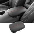 thumbnail image 1 of Funda de consola central Coleya 2024-2026 Mustang Red Leather, 1 of 7