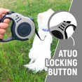 thumbnail image 3 of Retractable Dog Leash Automatic Telescopic Tractor Dog Tape, Pet Tape 10/16 FT Durable and Convenient, with Non-Slip Handle, Suitable for Small and Medium-Sized Dogs, 3 of 6