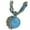 A-Blue, variant on Bohemian Womens Rhinestone Peacock Pendant Statement Necklace Gift Accessories Circle Necklaces for Women Woman's Jewelry Letter Pendant Initial Pearl Necklace for Women Long Pendant Necklace