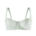 thumbnail image 1 of Birdeem Womans Solid Color Thin Style Ventilate No Rims Lace Crystal Glass Ear Bra, 1 of 5