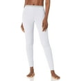 thumbnail image 3 of Calvin Klein Women's Modern Cotton Pure Ribbed Lounge Legging, White, Size L, 3 of 4