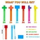 thumbnail image 3 of Bubble Wands Building Blocks, obsequios para fiestas, 24 unidades, para niños, 3 of 7