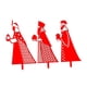 thumbnail image 3 of Letrero navideño para jardín, decoración de estacas, estaca para belén, estaca roja con forma de R hueca, accesorios versátiles, decoración de estacas, 3 of 8