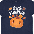 thumbnail image 4 of Inktastic Cute Little Pumpkin with Fall Leaves Boys or Girls Toddler T-Shirt, 4 of 5
