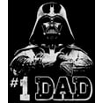 thumbnail image 2 of Men's Star Wars Darth Vader #1 Dad  Pull Over Hoodie Black X Large, 2 of 4