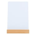 thumbnail image 1 of MasteelfCA Reusable Chalk Board Small Chalkboard Sign Message Board Sign with Base (A6 Size), 1 of 9