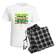 thumbnail image 4 of CafePress - BAGPIPES Women's Light Pajamas - Women's Short Sleeve Print T-Shirt and Pants Light Cotton Pajama Set, 4 of 7