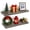 Grey Finish, variant on Floating Shelves for Wall, Live Edge 40"W x 9.3"D x 1.5"H Wood Floating Shelf, Set of 2 with Invisible Heavy-Duty Metal Bracket, Deep Floating Shelf for Living Room Kitchen, Natural Finish