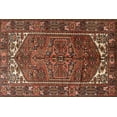 thumbnail image 1 of Ahgly Company Machine Washable Indoor Rectangle Traditional Saffron Red Area Rugs, 4' x 6', 1 of 7