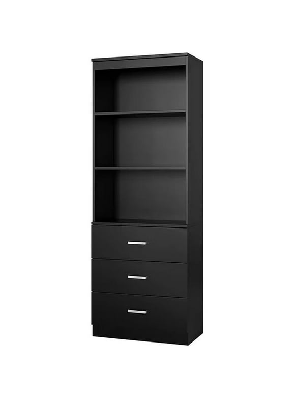 Black Bookshelves in Office Furniture