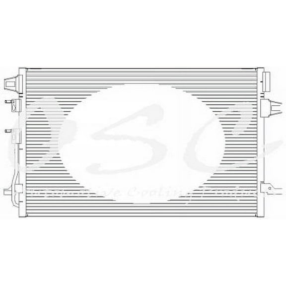 OSC Cooling Products 3320 New Condenser