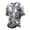 Blue #037, variant on Halloween Shirts for Men Bat Skeleton Print Short Sleeve Vintage Costumes Spider Graphic Crew Neck Fall Casual Tops L